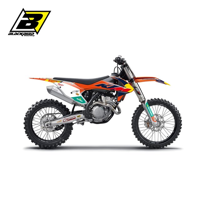 Komplet naklejek (oklein) KTM SX/SX-F, EXC/EXC-F REPLICA KTM Factory MXGP 26 BLACKBIRD | E2541R24