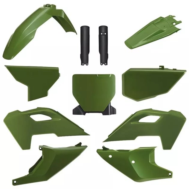 Zestaw plastików Body Kit Polisport Husqvarna TC FC 23-25 zielony | 91308