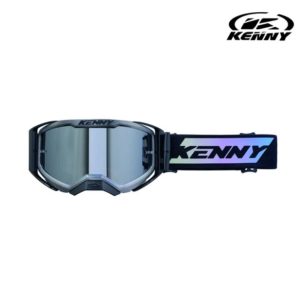 Kenny Racing Gogle Performance EVO 2 Prism Matt Lustro szary/czarny | 251-0702011-14