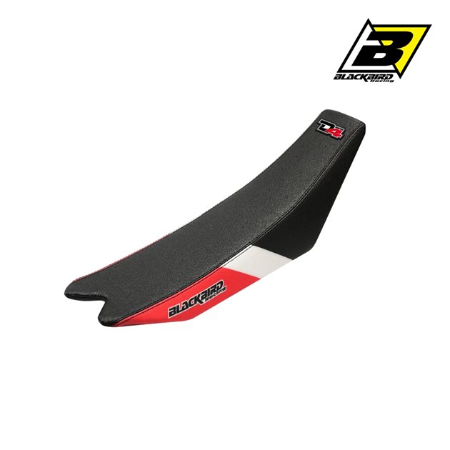 BLACKBIRD POKROWIEC / POSZYCIE NA SIEDZENIE BETA RR 4T 2005-2006 DREAM 4 BETA KOLOR CZARNY BIAŁY CZERWONY