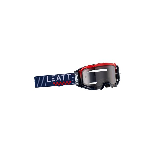 Gogle VELOCITY 5.5 Royal Light Grey 58%, Granatowy/Czerwony, Dymione Lustro Szara Leatt | 8023020330
