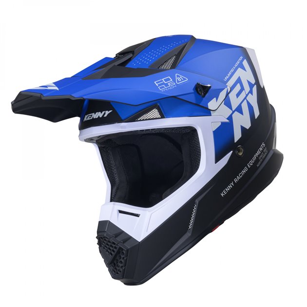 Kask Cross/Enduro Track Graphic Focus Blue niebieski XL Kenny Racing | 261-0303021-5702