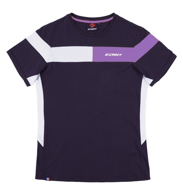 Koszulka T-Shirt Kenny Racing Racing Woman damska niebieski/fioletowy / biały L | 251-5006032-5620