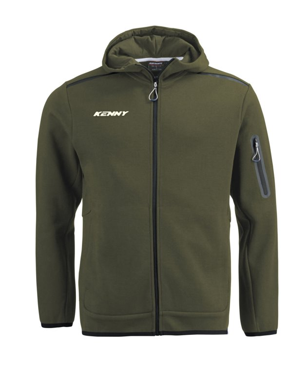 Bluza z kapturem Core Zielony S Kenny Racing | 231-4601041-5488