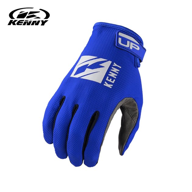 Rękawice Cross/Enduro/MTB Up Niebieski/Biały XXL Kenny Racing | 241-2508011-1202
