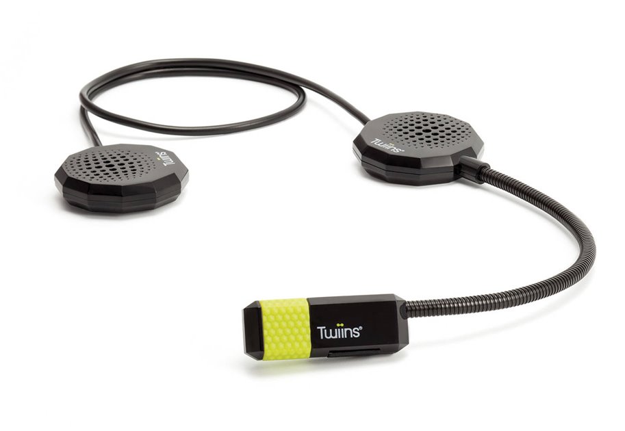 Słuchawki Bluetooth Twiins HF2 Dual 5.0 - Dla Kasków Motocyklowych (interkom)
