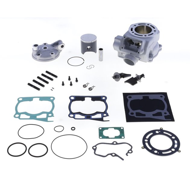Cylinder kompletny Yamaha YZ 125 BIG BORE 58mm 144CC z głowicą i zaworem wydechowym Athena | P400485100029