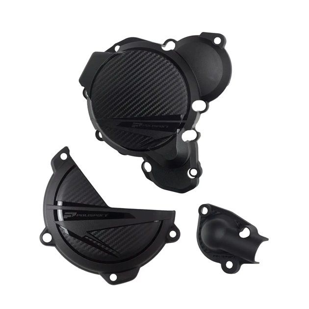 Zestaw osłon sprzęgła i zapłonu i pompy wody Polisport KTM SX XC 250 300 23-24 Husqvarna TC 250 23-24 TX 300 23-24 | 91378
