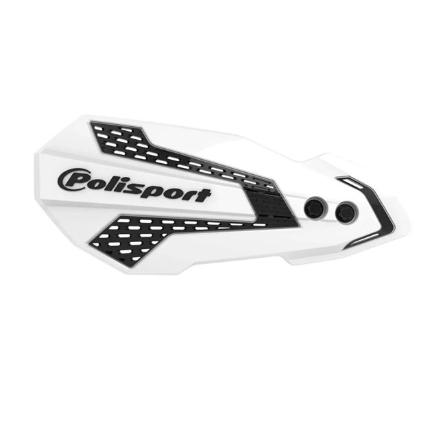 Komplet osłon dłoni Polisport MX biało czarne | 8308200014