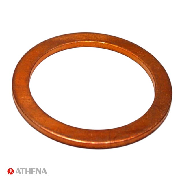Uszczelka kolektora wydechowego (23 X 30 X 1,5MM) miedziana Piaggio Vespa, Liberty 125/150/200, Aprilia Mojito, SR 125 Athena | M700123030015