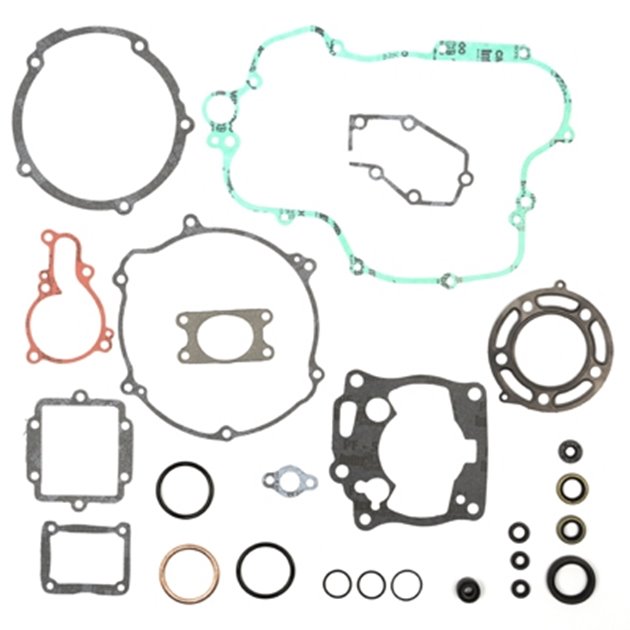 Komplet uszczelek z kompletem uszczelniaczy silnikowych KAWASAKI KX 125 '98-'00 ProX