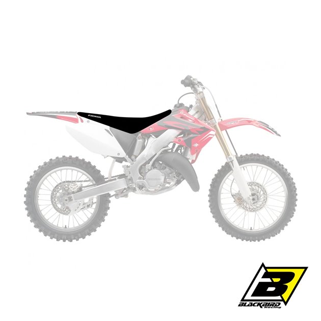 BLACKBIRD SIEDZENIE KOMPLETNE HONDA CR 125/250 2002-2007; CRF 450R 2002-2004 STANDARD ZEBRA KOLOR CZARNY