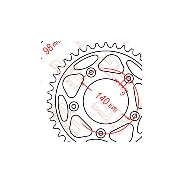 Zębatka tylna Harley Davidson RA 1250 Pan America/S/ST 48 zębów (łańc. 530) JT | JTR7085.48ZBK