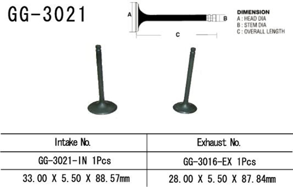 ZAWÓR SSĄCY SUZUKI DR 650 SE 96-09, XF650, LTF 300 KING QUAD 91-02 (OEM: 12911-19B00) (1SZT.) (Made in Japan) VESRAH