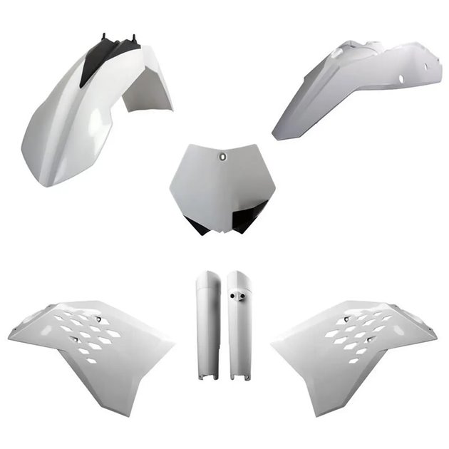 Zestaw plastików Body Kit Polisport biały | 91439