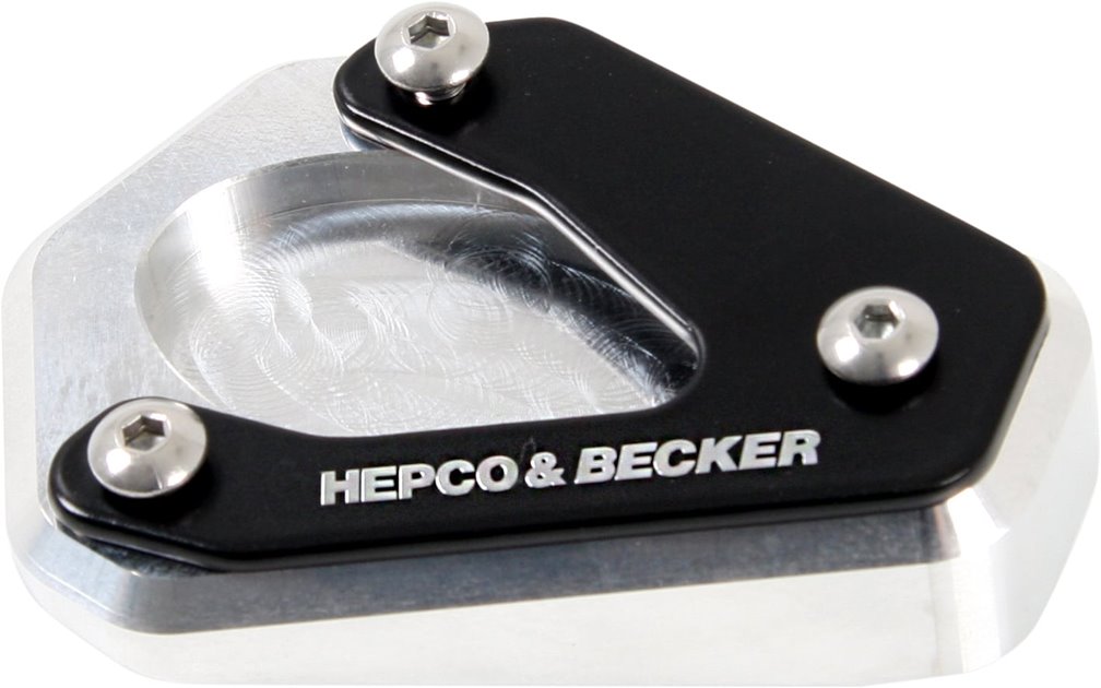 Poszerzenie stopki bocznej srebrno-czarne Kawasaki Z 900 RS/SE/Black Ball Edition Hepco&Becker | 42112559 00 91