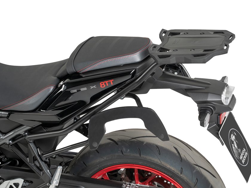Płyta bagażowa SMARTRACK czarna Suzuki GSX-8 TT Hepco&Becker | 6803556 01 01