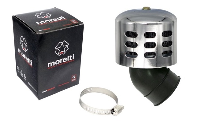 Filtr powietrza stożkowy 38mm Moretti