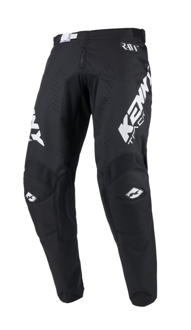 Spodnie Cross/Enduro Kenny Racing Track Raw Black Czarny/Biały XS (28) | 251-6203013-28