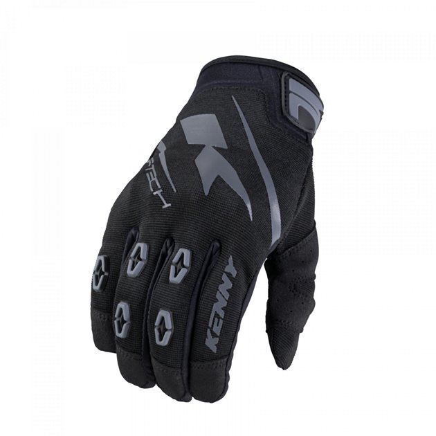 Rękawice Cross/Enduro SF-TECH BLACK M Kenny Racing | 251-4707090-0909