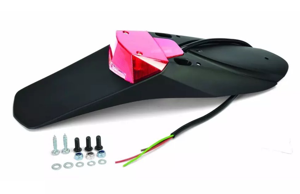 Spoiler błotnika tylnego Polisport RS czarny | 8563000001