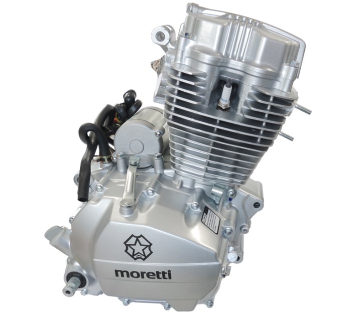 Silnik Moretti pionowy 156FMI, 125cc 4T, 5-biegowy manual (bez oleju)