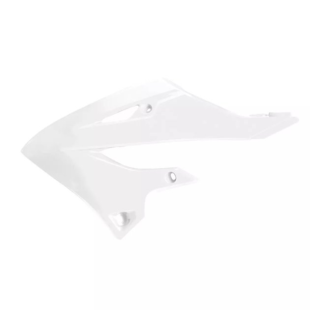 Komplet osłon chłodnicy Polisport biały | 8477200002