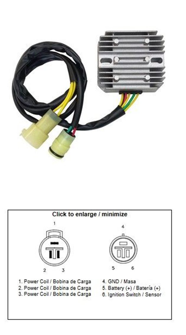 DZE REGULATOR NAPIĘCIA HONDA TRX 350 FOUR TRAX 1986-1992 (31600-HA7-921)