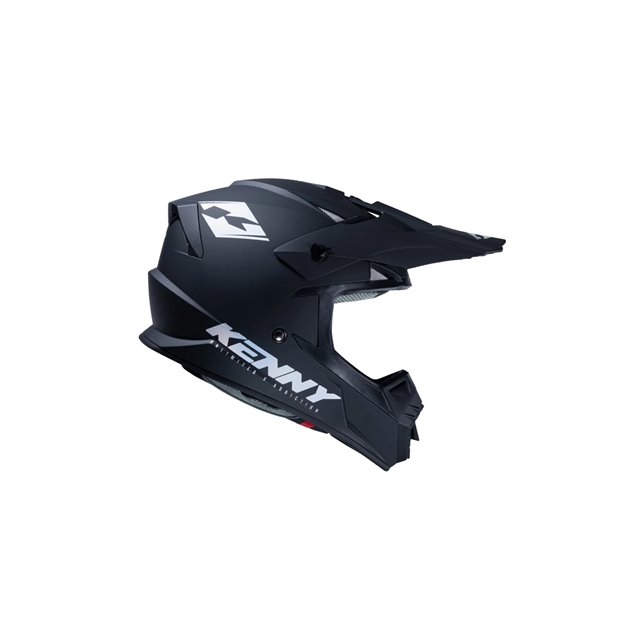 Kask Cross/Enduro Track Solid Matt Black Holographic Czarny/Szary XXL (63-64 cm) Kenny Racing | 231-0303022-58