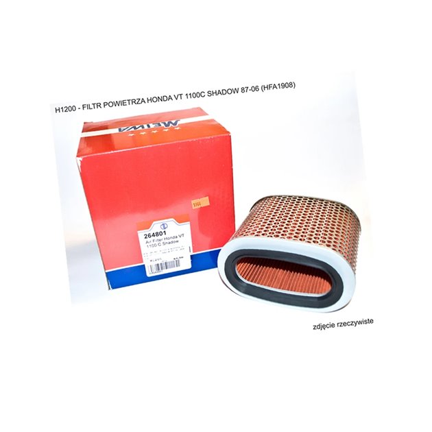MIW (MEIWA) FILTR POWIETRZA HONDA VT 1100C SHADOW 87-06 (HFA1908)