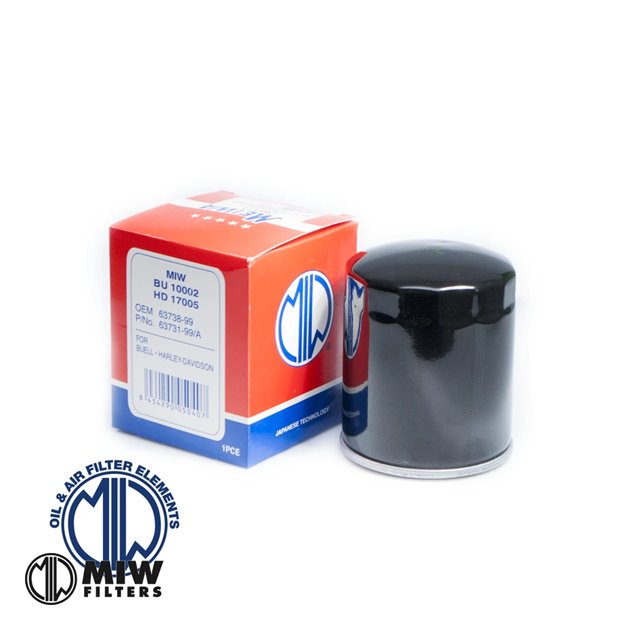 MIW (MEIWA) FILTR OLEJU HARLEY DAVIDSON CZARNY (HF171B) (50)