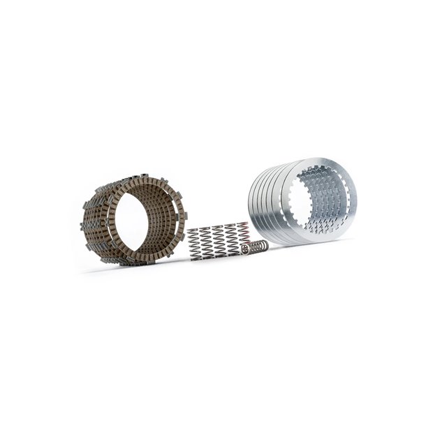 HINSON ZESTAW TARCZE SPRZĘGŁOWE Z PRZEKŁADKAMI I SPRĘŻYNAMI YZ 250 1993-2026; YZ 450F 2007-2022; YZ 450FX 2019-2023; WR 450F 2019-2023; YFZ 450 2004-2013; YZF 450R 2009-2013; YFM 700 RAPTOR 2006-2026