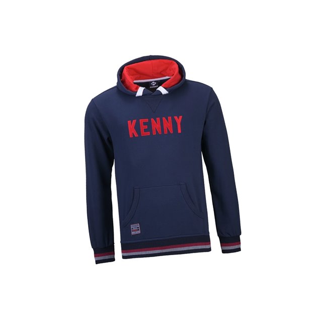 Kenny Racing Bluza z kapturem Suzuka niebieski/czerwony XXL | 261-4603020-58