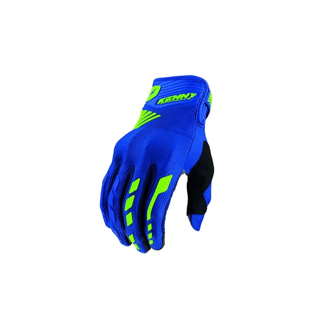 Kenny Racing Rękawice D3O Titanium Blue L (10) | 261-2601011-1002