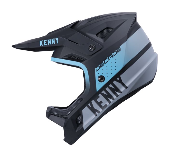 Kask Rowerowy MTB Decade Smash Black/Turquoise Rozmiar L (MIPS) Kenny Racing | 232-2007050-5602