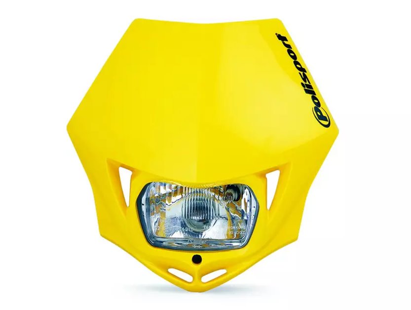 Lampa przednia owiewka Polisport MMX Headlight żółta | 8663500004
