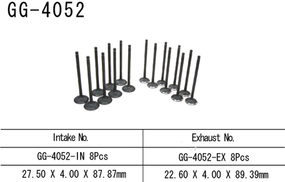 ZAWÓR SSĄCY KAWASAKI ZX6RR 04 (ZX600M1) (OEM:12004-0006) (1SZT.) (Made in Japan) VESRAH