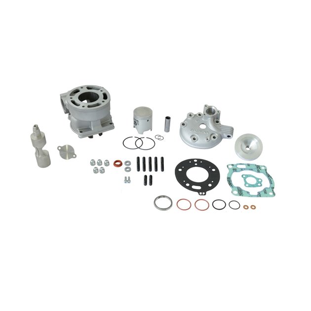 Cylinder kompletny z głowicą i zaworem wydechowym Nikasil STD Yamaha DT 125 R/RE/X, TDR 125, TZR125 56,00mm Athena | P400485100019