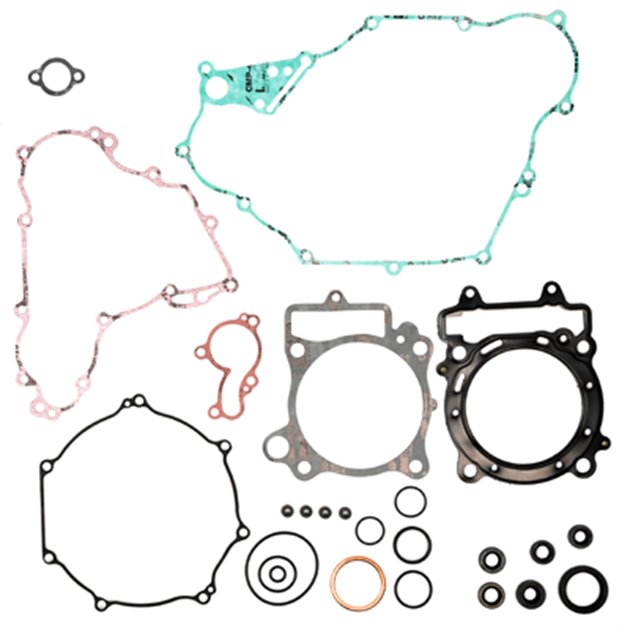 Komplet uszczelek z kompletem uszczelniaczy silnikowych KAWASAKI KFX 450R '08-13 ProX