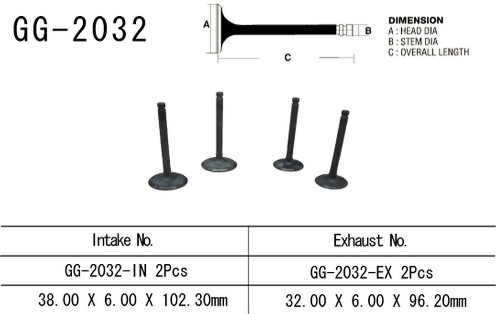 ZAWÓR WYDECHOWY HONDA TRX 250EX SPORTRAX 01-08, TRX 250X 09-17 (OEM: 14721-HN6-000) (1SZT.) (Made in Japan) VESRAH