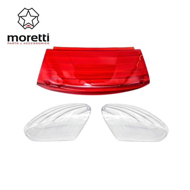 Klosz lampy tylnej do skutera Barton Huragan 5 (biały) Skuter