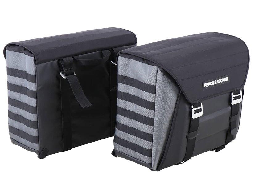 Sakwy boczne Xtravel Basic 2x uniwersalne adaptery Hepco Becker | 640630 00 01
