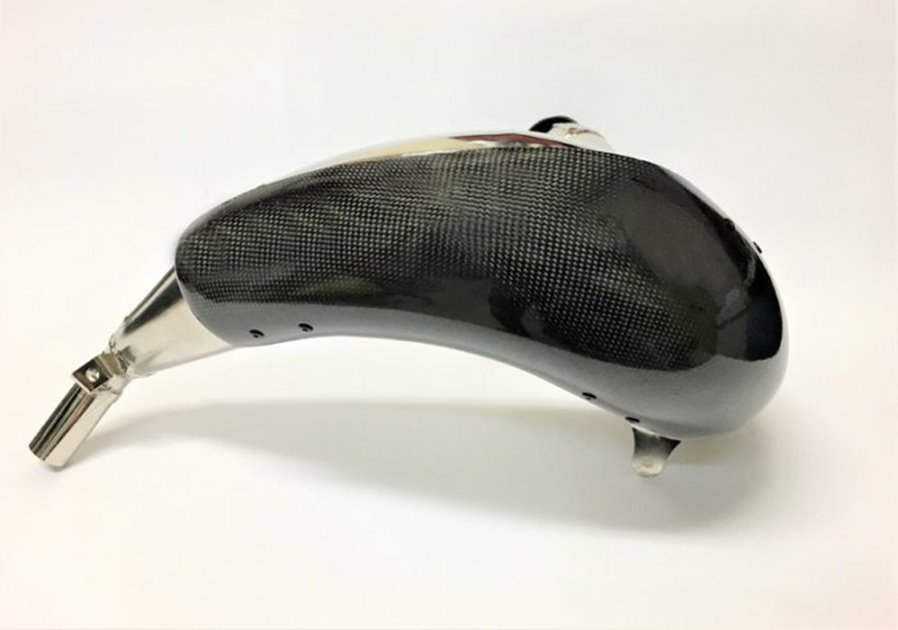 PROMX CARBON DUŻA OSŁONA DYFUZORA STANDARD (OEM) 2T KTM EXC 250/300 TPI 2020-, SX 250/300 2019-2020, HUSQVARNA TE 250/300 2020-, TC 250/300 2019-2020