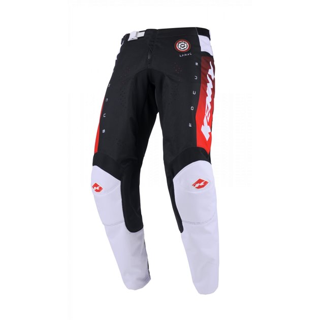 Spodnie cross/enduro Track Focus Red Czarny/Biały / Czerwony XXXL (40) Kenny Racing | 251-6203012-4001