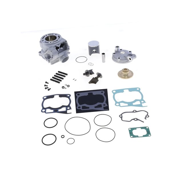 Cylinder kompletny Yamaha YZ 125 zestaw kompletny standard 54,00mm z głowicą i zaworem wydechowym Athena | P400485100003