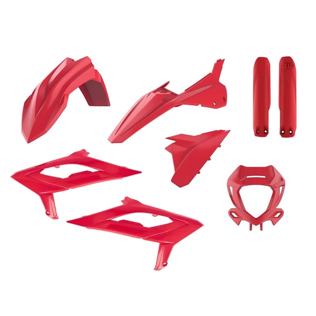 Zestaw plastików Body Kit Polisport Beta RR 2T 4T 23-24 czerwony | 91374