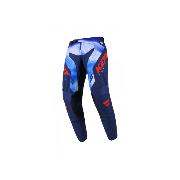 Spodnie Cross Enduro Force Fog Blue Niebieski/Czerwony S (30) Kenny Racing | 251-6104011-3002