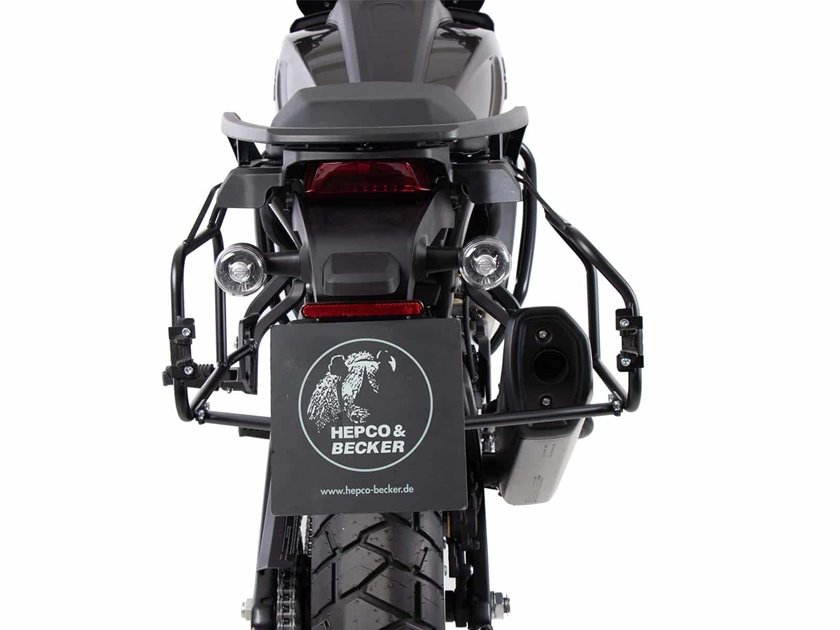 Stelaż Cutout + kufry boczne Xplorer Harley-Davidson Pan America 1250 / Special 2021-2026 Hepco Becker | 6517600 00 01-01-40