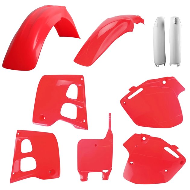 Zestaw plastików Body Kit Polisport czerwony | 91327