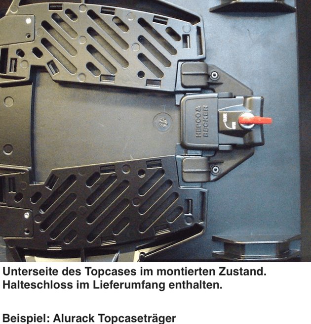 Kufer centralny Junior 40L Hepco & Becker | 610040 00 01